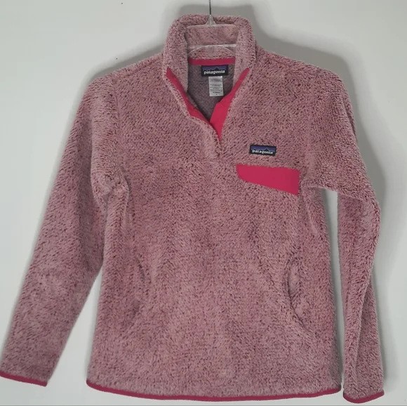 PATAGONIA Re-tool Snap-t Pullover Special Limited Edition Cupcake Pink Magenta S - Picture 2 of 10
